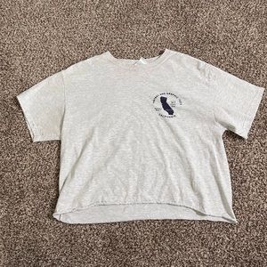 2 for $20// California graphic tees cropped tshirt john galt/ brandy mel…